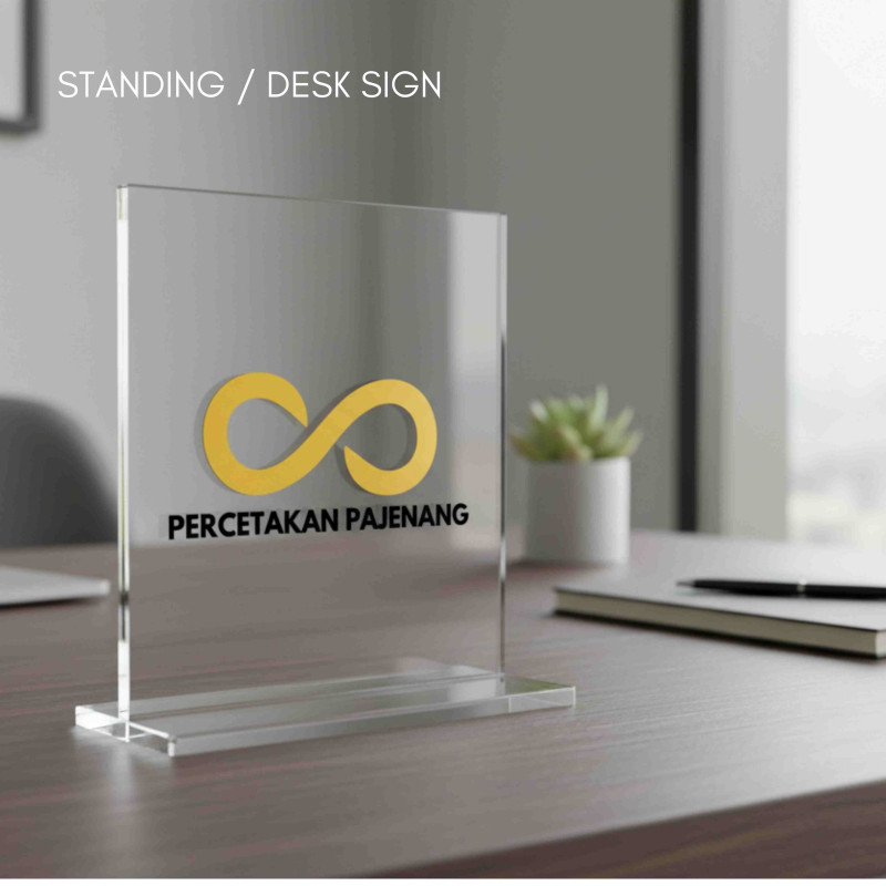 Standing / desk sign