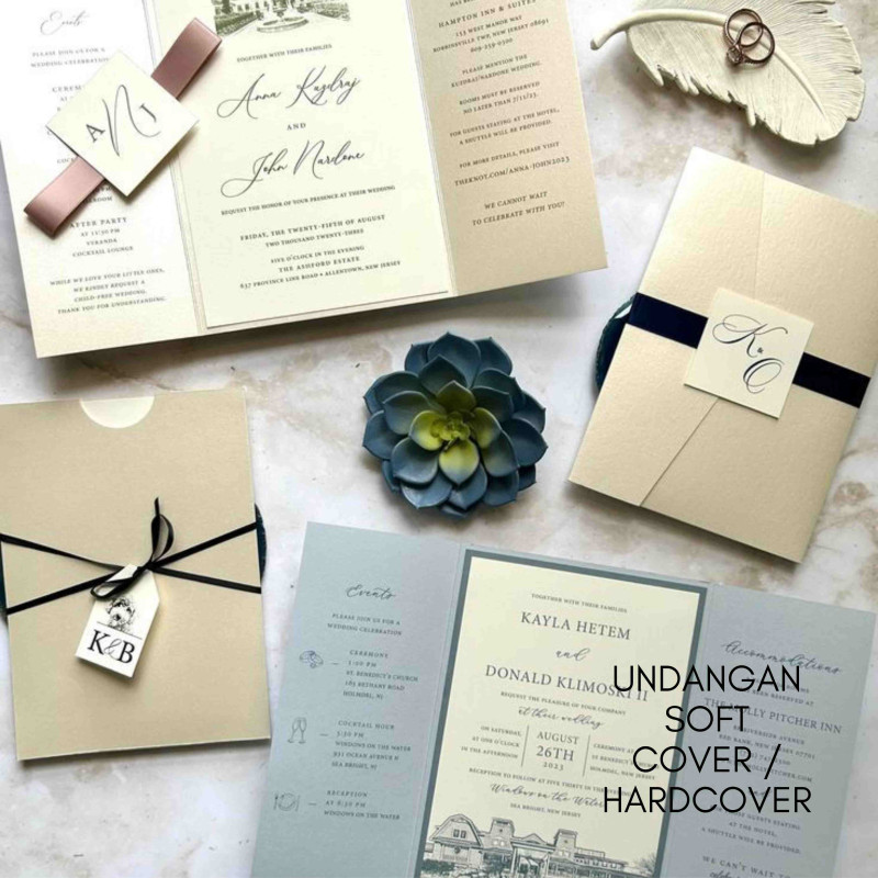 Undangan soft cover / hardcover