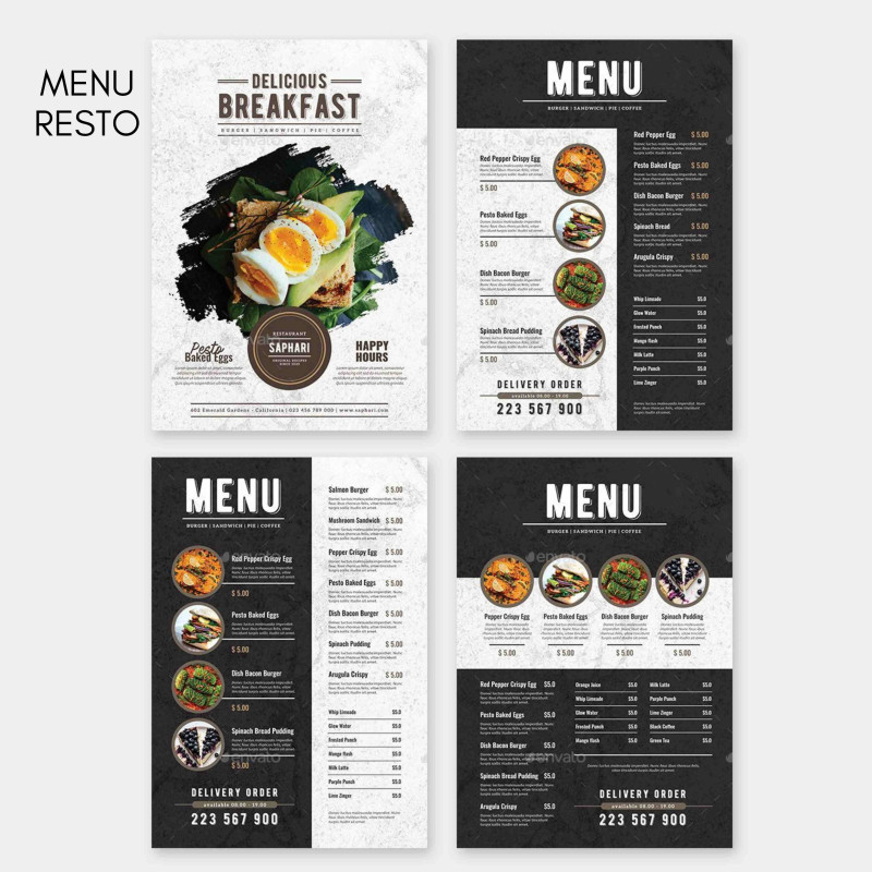 Menu Resto