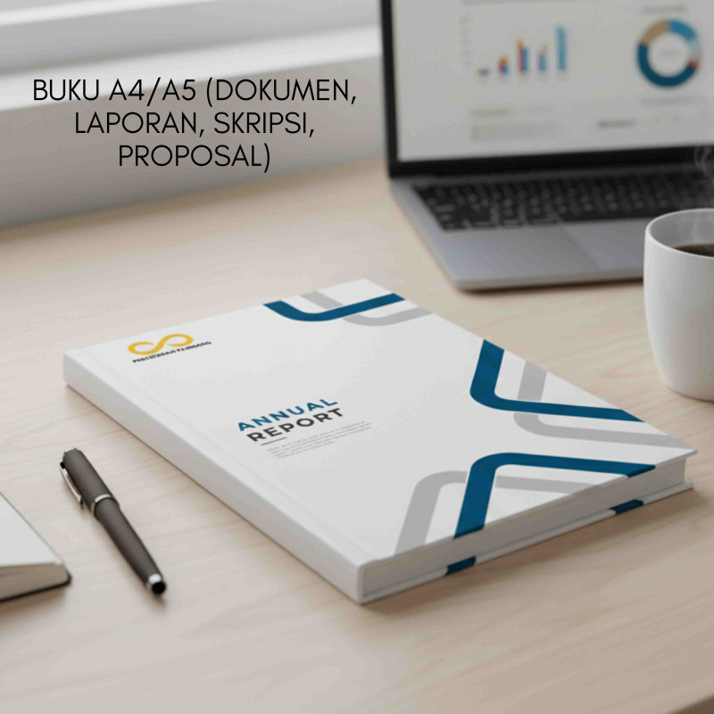 Buku A4/A5 (Dokumen, Laporan, Skripsi, Proposal)
