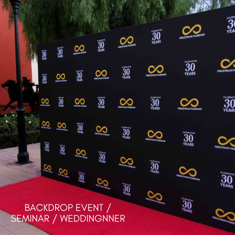 Backdrop Event / Seminar / Weddingnner